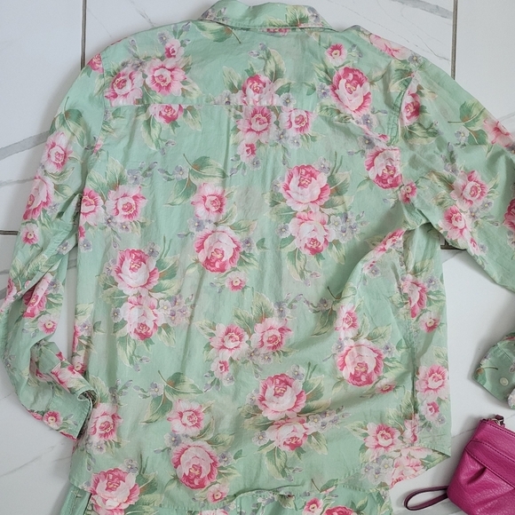 Ralph‎ Lauren Mint and Pink Floral Set - Picture 5 of 6